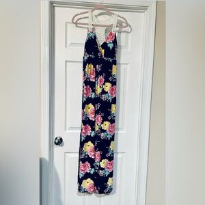 EUC Derek Heart Maxi Floral Dress Size Medium